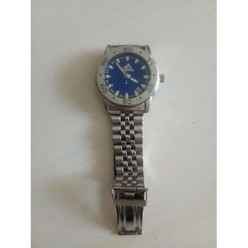 Montre Adidas Fond Bleu, Bracelet Change, Pile A Changer
