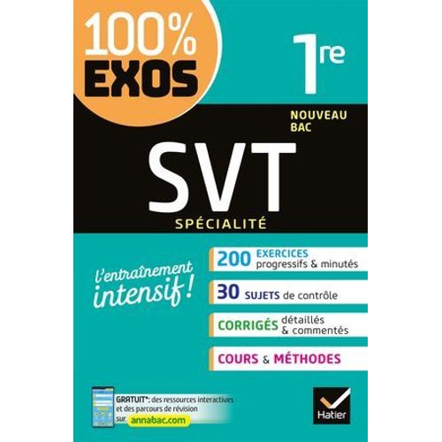 Svt 1re Générale (Spécialité)