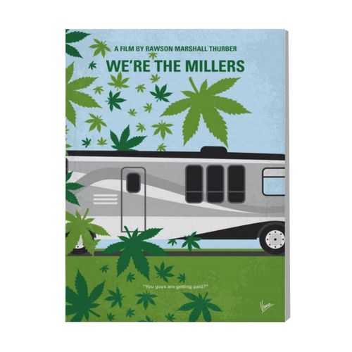 Canevas Imprimer Film Cinéma No763 Mon Affiche De Film Minimale We Are The Millers Après...=5490 Diy Installer 40x50cm Sur Toi