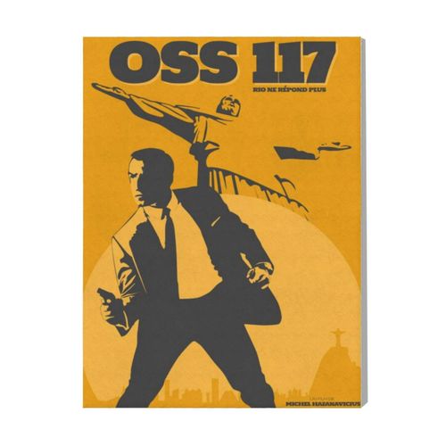 Canevas Imprimer Film Cinéma Oss117=2465 Diy Installer 40x50cm Sur Toil