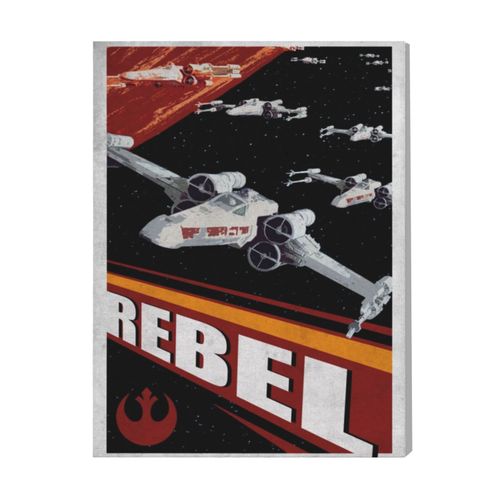 Canevas Imprimer Film Cinéma Rebelle=5350 Diy Installer 40x50cm Sur Toil