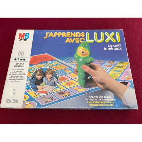 J'apprends Avec Luxi Le Quiz Lumineux Mb Jeux