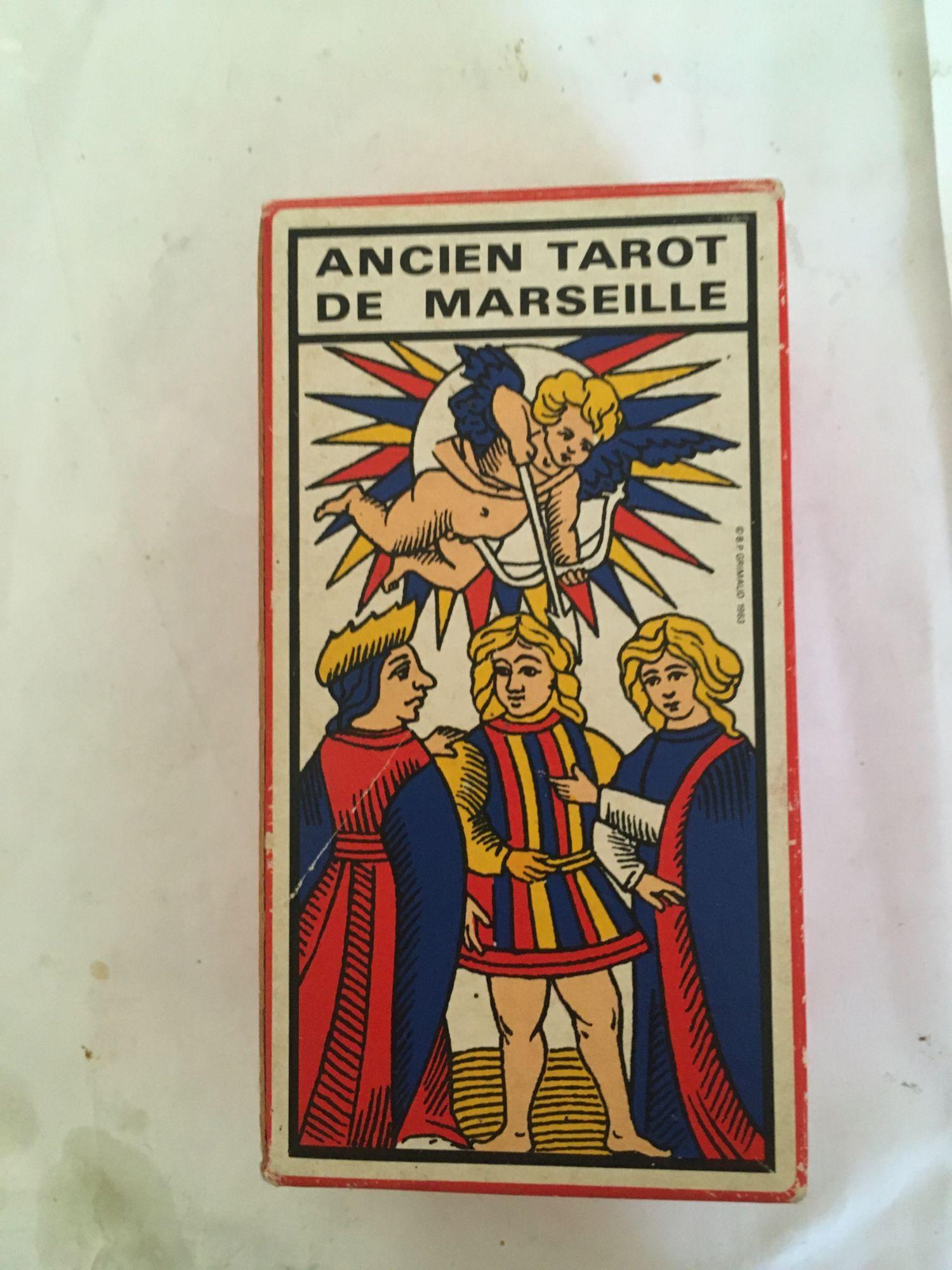 GRIMAUD Ancien Tarot de Marseille pas cher 