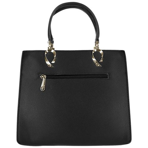 Sac à main en similicuir Grainé avec Bandoulière Gallantry Noir