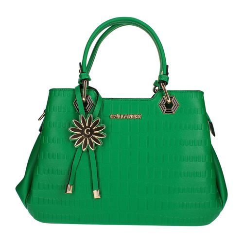 Sac à main avec forme géométrique Marguerite Gallantry Vert