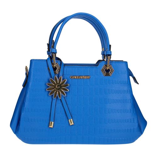 Sac à main avec forme géométrique Marguerite Gallantry Bleu