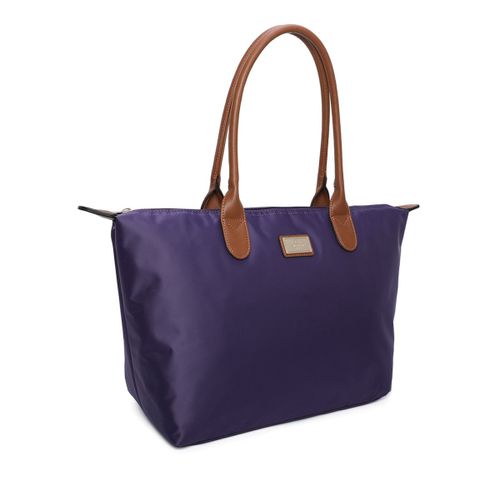 Sac à Main Cabas La Balade Taille L Gallantry Violet foncé