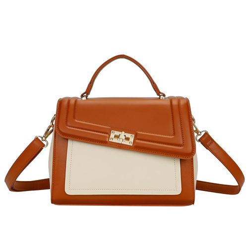 Sac Bandoulière en Similicuir pour Femme Gallantry Marron