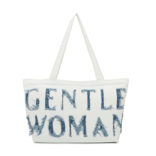 Sac à Main Cabas Gentle Woman en Jean Gallantry Blanc