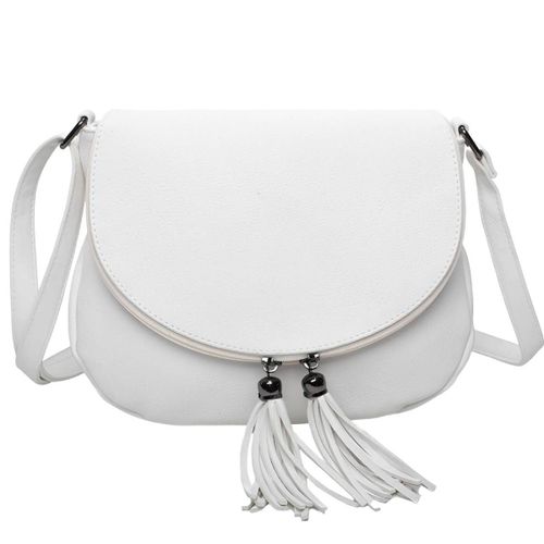 Sac à Bandoulière pour Femme à Fermeture Éclair Gallantry Blanc