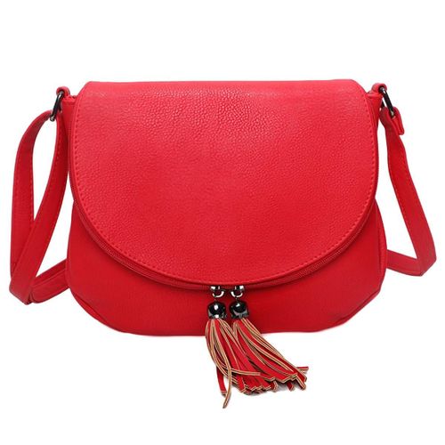 Sac à Bandoulière pour Femme à Fermeture Éclair Gallantry Rouge
