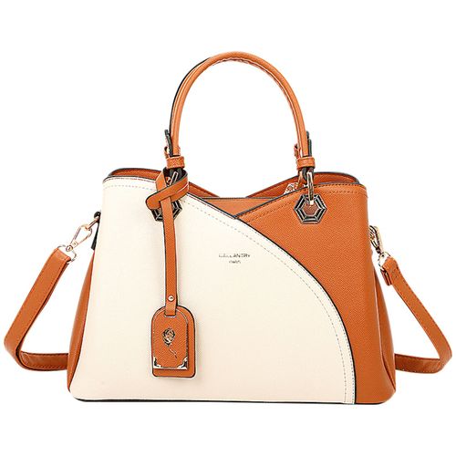 Sac à Main pour Femme Elégant à Effet Grainé Gallantry Beige
