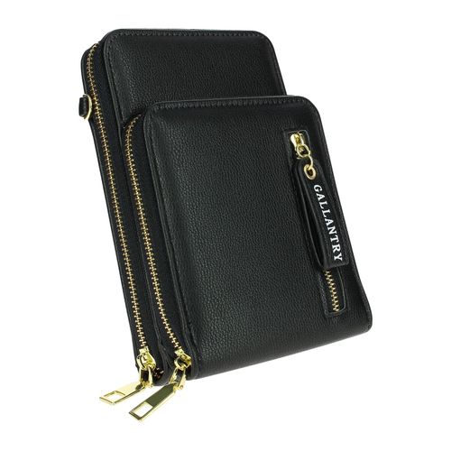 Pochette bandoulière multi compartiment Urban Gallantry Noir
