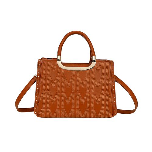 Sac à Main Imprimé pour Femme Gallantry Marron