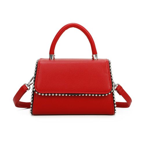Sac à Main Elegancy Clouté Gallantry Rouge