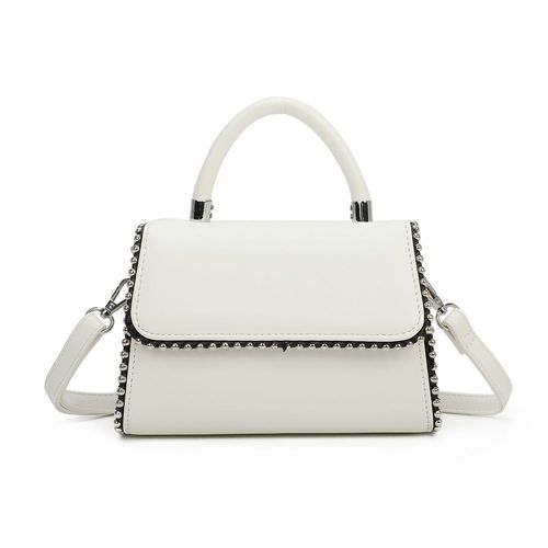 Sac à Main Elegancy Clouté Gallantry Blanc