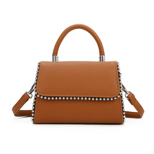 Sac à Main Elegancy Clouté Gallantry Marron