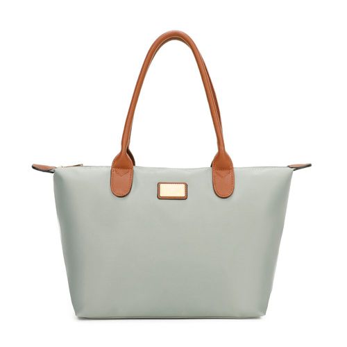 Sac à Main Cabas La Balade Taille L Gallantry Gris clair