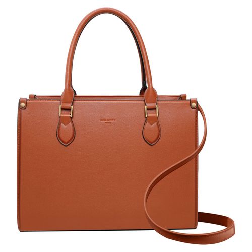 Sac à Main pour Femme en Similicuir Liégé Gallantry Marron foncé