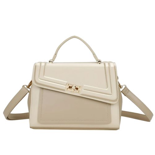Sac Bandoulière en Similicuir pour Femme Gallantry Beige