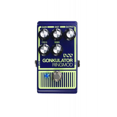 Dod Pédale Gonkulator - Ring Modulator Avec Distorsion True Bypass, Bleu