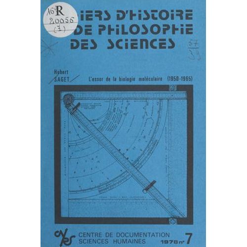 L'essor De La Biochimie Moléculaire