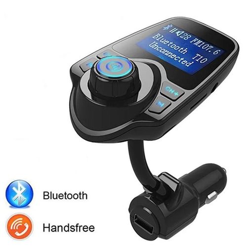 Modulateur Fm Sans Fil Pour Voiture, Lecteur Mp3 Audio Aux, Chargeur De Voiture Usb, Kit Mains Libres Compatible Bluetooth, Transmetteur Fm, Accessoires De Voiture