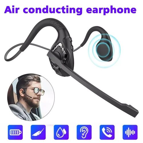 Casque sans fil Bluetooth 5.2 avec micro antibruit pour téléphones et PC
