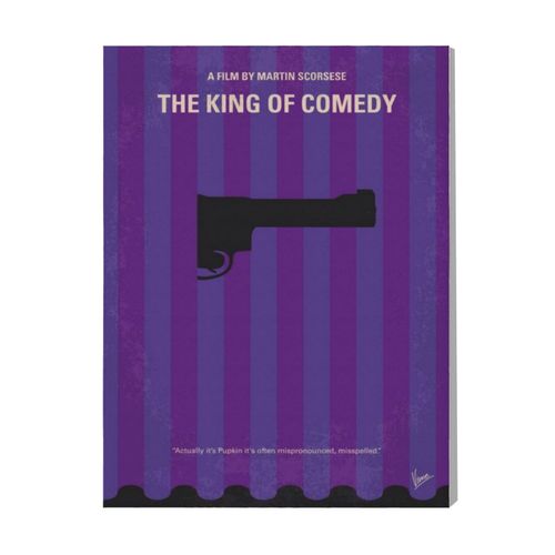 Canevas Imprimer Film Cinéma No496 Mon Affiche De Film Minimale Le Roi De La Comédie Aspir...=8344 Diy Installer 40x50cm Sur Toi