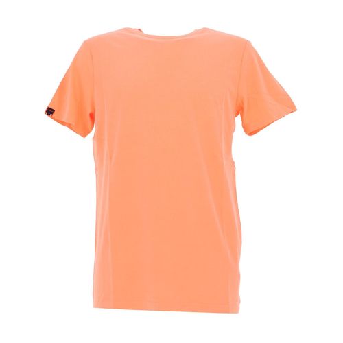Tee Shirt Manches Courtes Superdry Classic Essential Tee Fluro Org Orange Fluorescent Xl