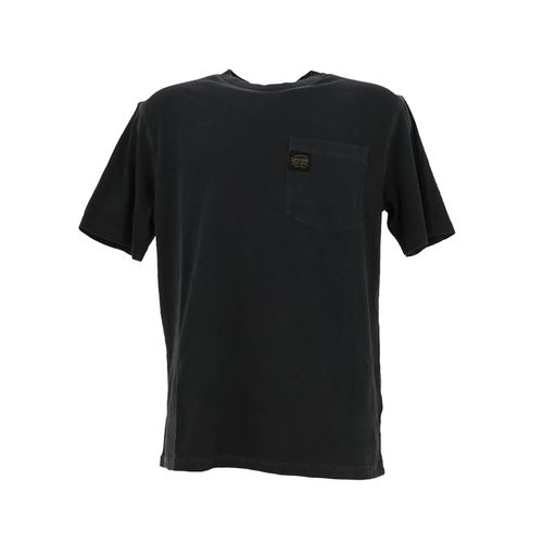 Tee Shirt Manches Courtes Superdry Contrast Stitch Pocket Tee Blk Noir Xxl