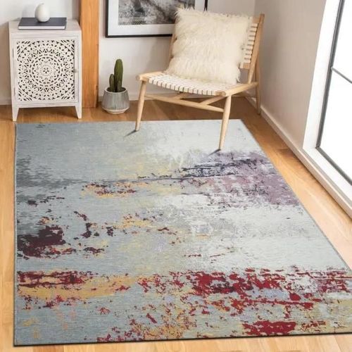 TAPISSERIE - Tapis d'extérieur intérieur vintage gris multicolore 123x180