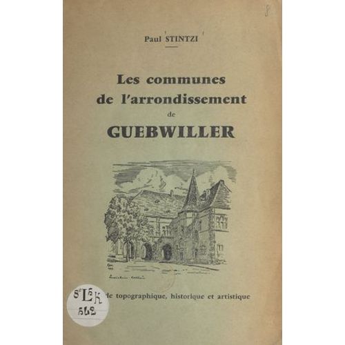 Les Communes De L'arrondissement De Guebwiller