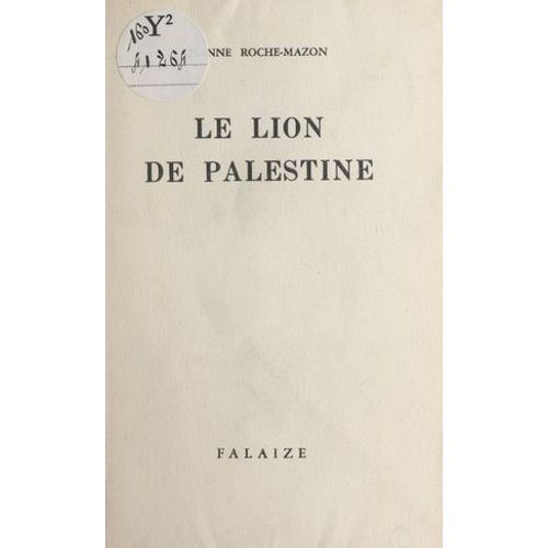 Le Lion De Palestine