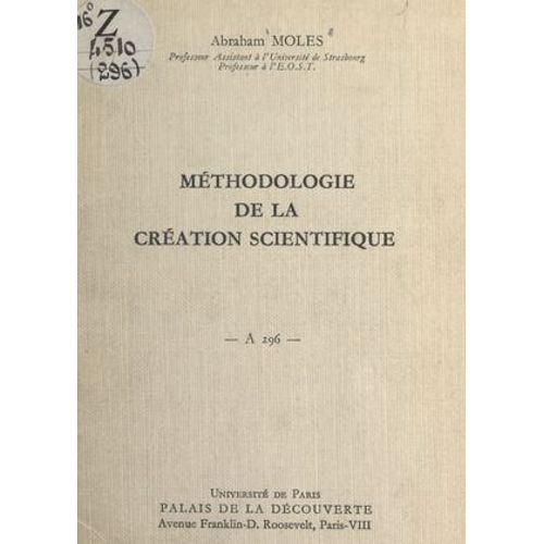 Méthodologie De La Création Scientifique