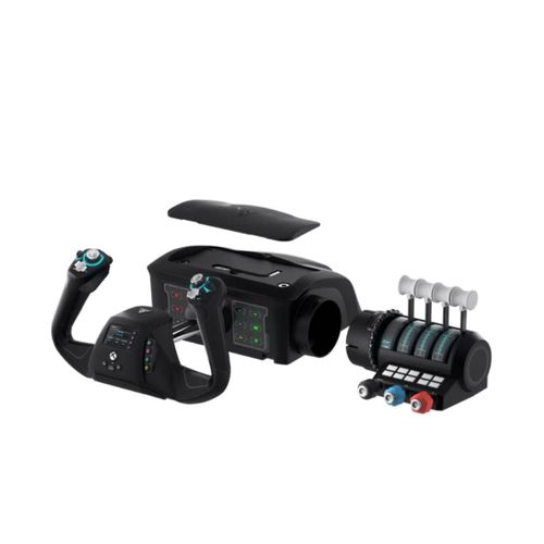 Manche De Conception Précise Et Réaliste Manette Des Gaz Modulaire Personnalisable Commandes De Gouvernes De Direction Et Des Freins Intégrées Au Bout Des Doigts Limitée À 2 Par Client