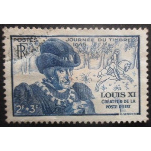 France N°743 Journée Du Timbre Oblitéré