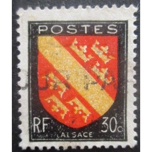 France N°756 Armoirie D'Alsace Oblitéré