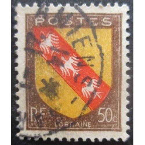France N°757 Armoirie De Lorraine Oblitéré