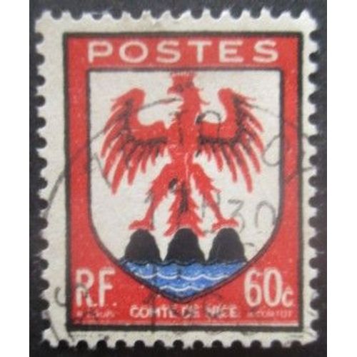 France N°758 Armoirie De Nice Oblitéré