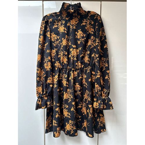 Robe Noire Et Dorée Shein - Taille M