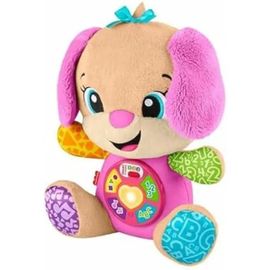 Jouet D'apprentissage - Fisher-Price - Sis Smart Stages - Peluche Musicale - 80 Chansons - Rose