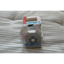 Dymo Ruban Cassette 12mmx10m Pour Étiqueteuse Dymo 6000 Fond Bleu Écriture Noire Code 61213