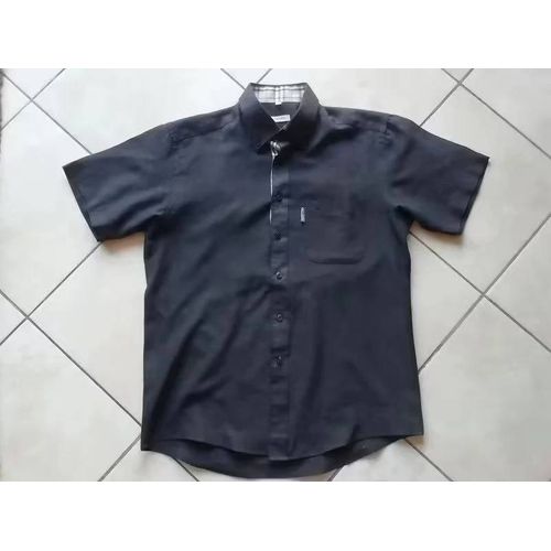 Chemise Homme Burberry Manches Courtes Taille 16 1/2 Soit Env L.