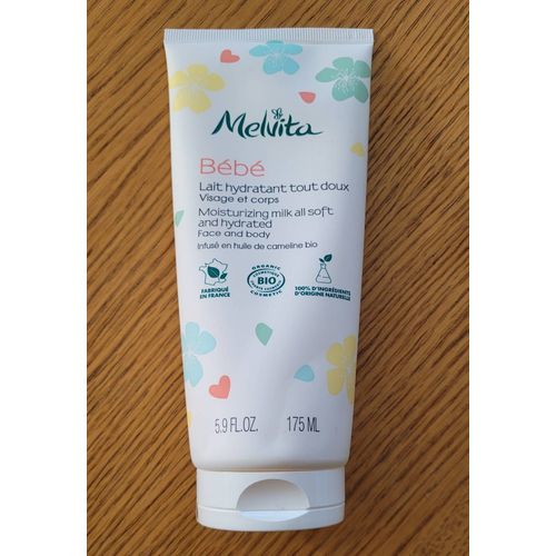 Melvita Bébé Lait Hydratant Tout Doux 175 Ml 