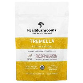 Real Mushrooms, Trémelle, Extrait De Champignon Biologique En Poudre, 150 G 