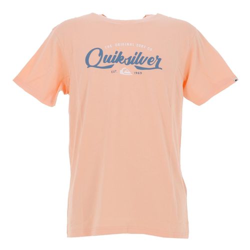 Tee Shirt Manches Courtes Quiksilver Undertow Ss Tee Ym Rose Xxl