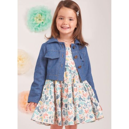 Patron Simplicity 9899 - Veste Et Robe Pour Bébé