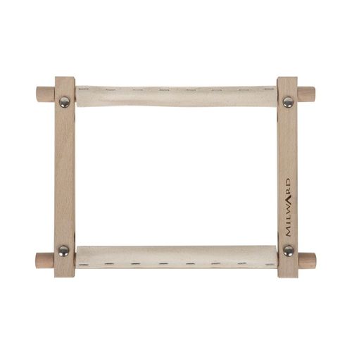 Cadre Rotatif Pour Tapisserie En Bois De Hêtre Avec Ruban 22.8 X 22.8 Cm - Milward Taille : 22.8 X 22.8 Cm. Color : Marron