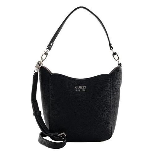 GUESS Sac à épaule bandoulière noir pour femme - Brenton Small Girlfriend Bucket S 298374